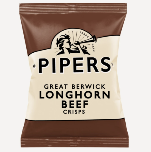 Pipers Great Berwick Longhorn Beef Crisps