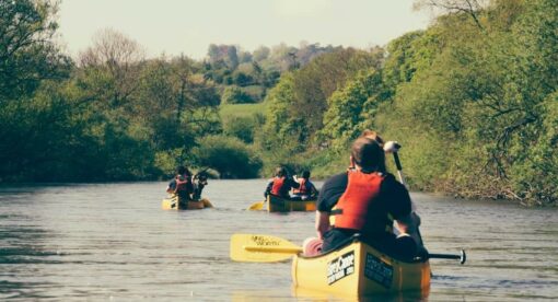 River Severn Canoeing with Hire a Canoe Ironbridge Coalport Bridgnorth Hampton Loade Arley Bewdley