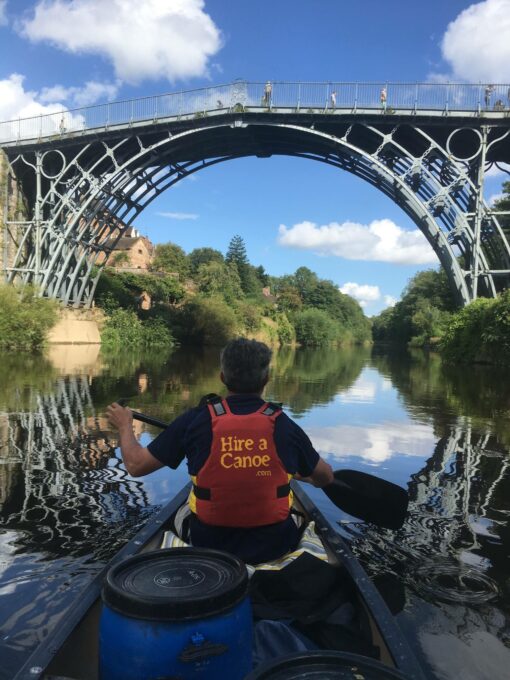 Hire a Canoe multi-day canoe trip Ironbridge