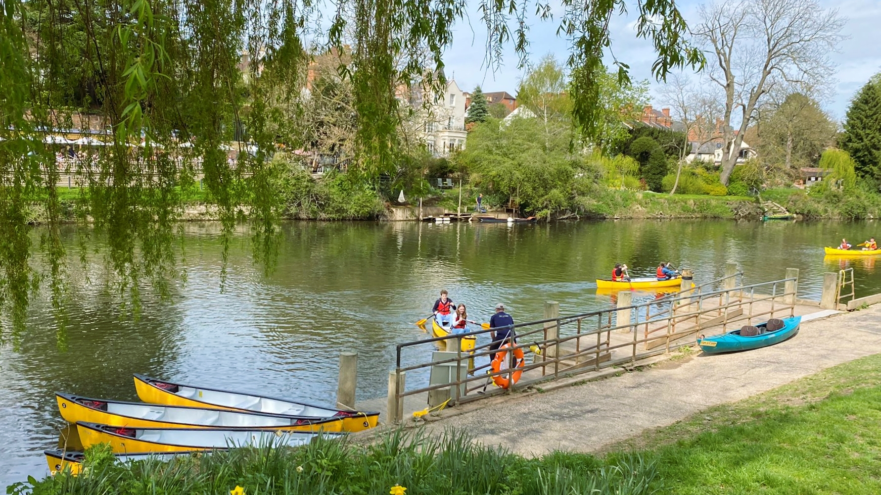 Shrewsbury Canoe, Kayak & SUP Hire on the River Severn Hire a Canoe