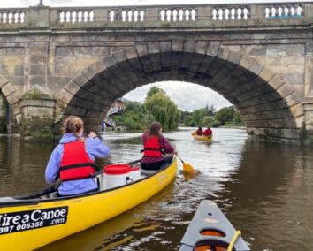 Canoe Hire at The Quarry Park – Shrewsbury
