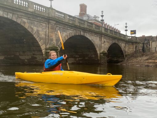 Yellow Venture Flex 11 Kayak