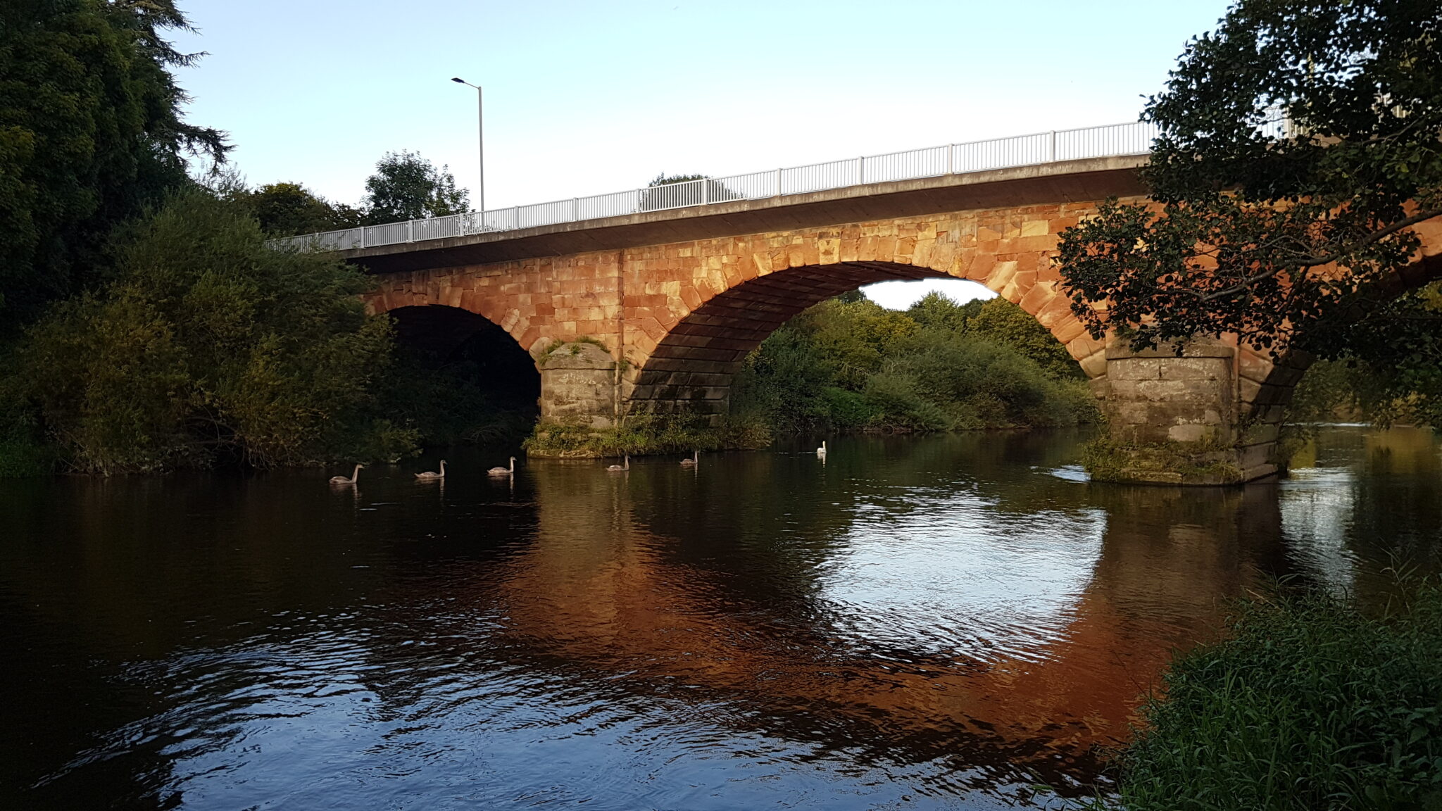 Launching at Montford Bridge Hire a Canoe
