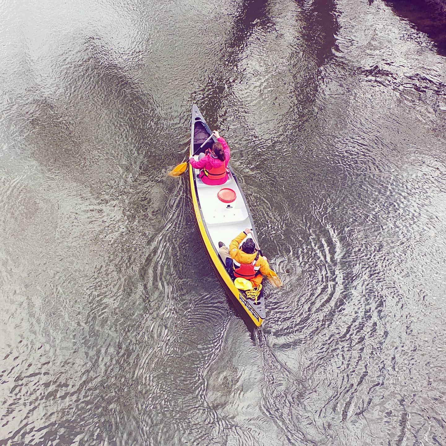 Hire a Canoe safe and stable canoe