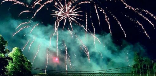 Shrewsbury Flower Show Fireworks