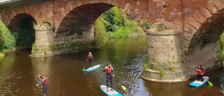 SUP Montford Bridge to Shrewsbury