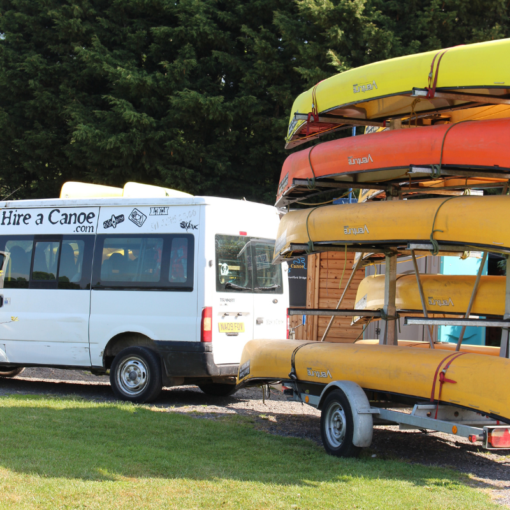 Hire A Canoe Van