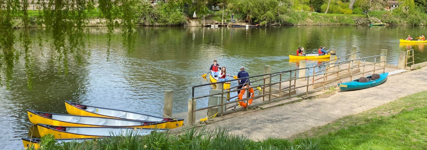 Hire a Canoe - 1 to 2 Hour Trips - Shrewsbury